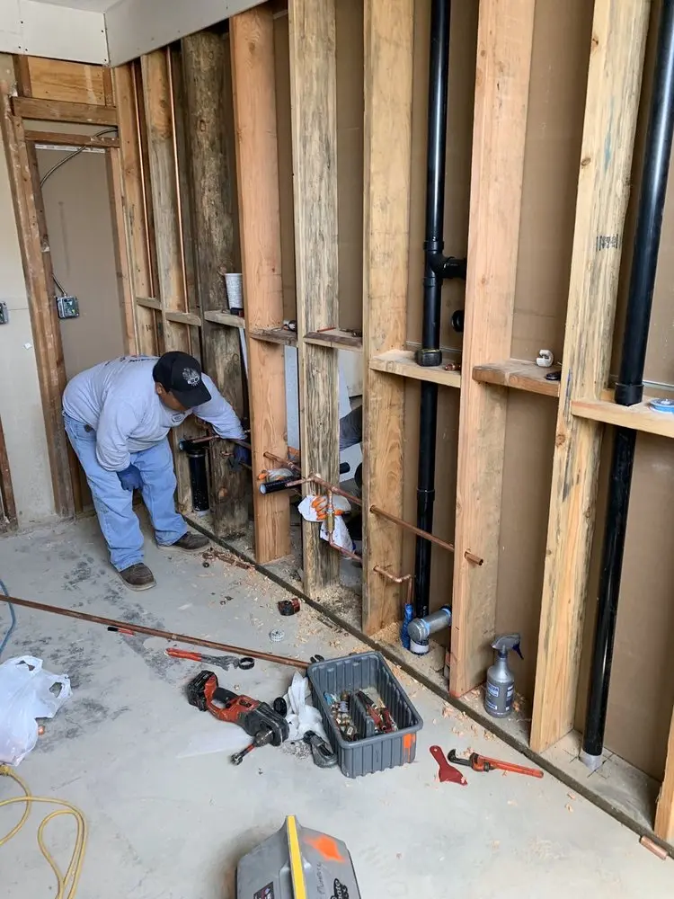 Commercial rough-in plumbing for Gas Line Repair in Perimeter Center